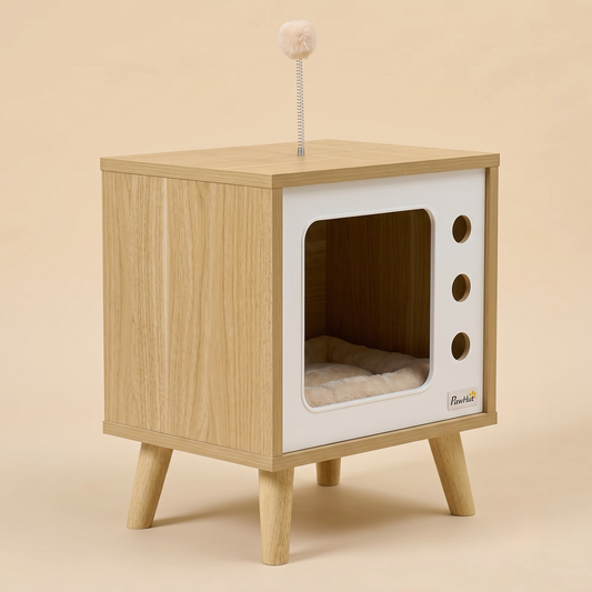 Cama Cueva TV Retro