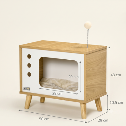 Cama Cueva TV Retro